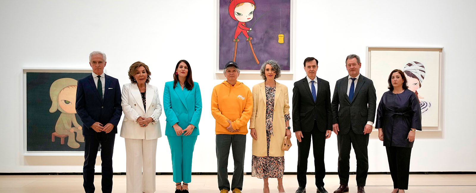 Inauguración de la exposición de Yoshitomo Nara en el Museo Guggenheim Bilbao